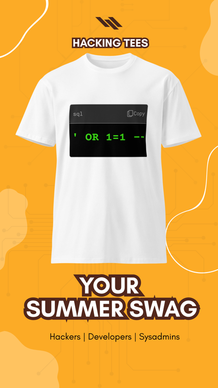 Hacking tee design