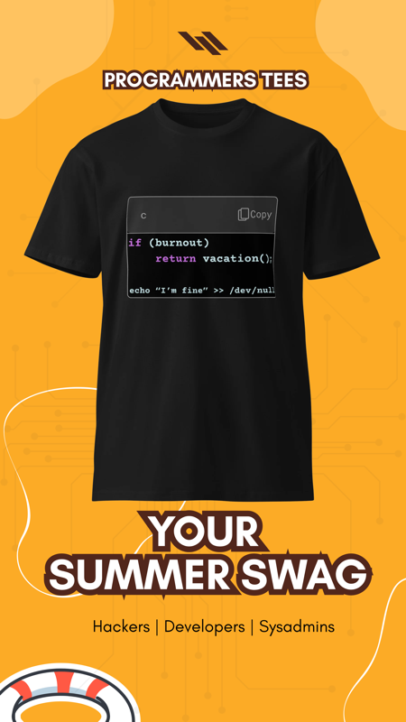 Hacking tee design