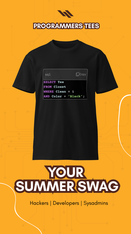 Hacking tee design
