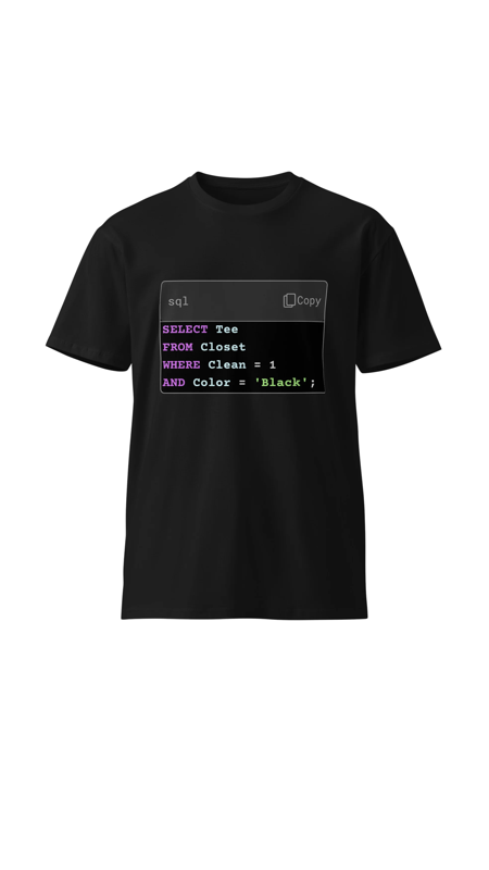 Hacking tee design
