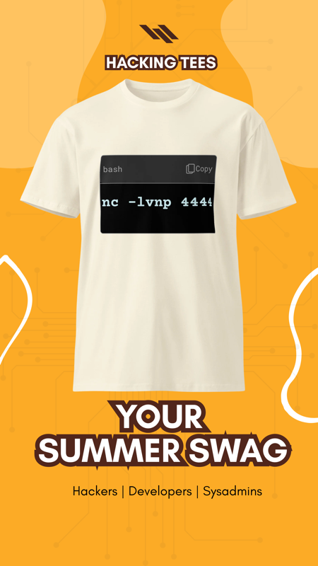 Hacking tee design